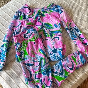 EUC Lilly Pulitzer girls size 2 pajamas